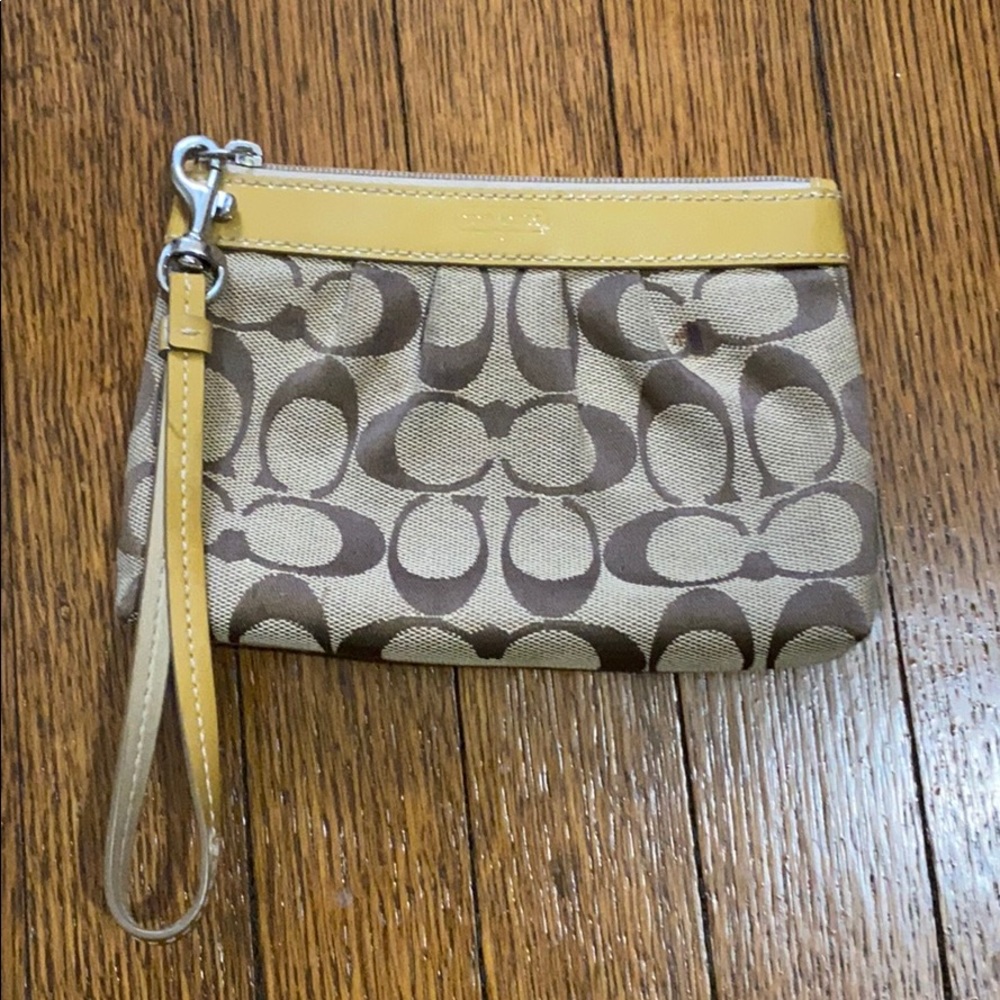 Coach wristlet